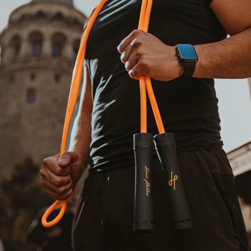 Honor Athletics 3.0 Muay Thai Style Weighted Jump Rope/Crafted for High-Intensity Training/Muay Thai & MMA - Lasting PVC J...