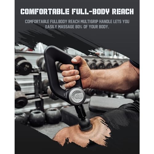 Shaw Strength S6 Pro Massage Gun Deep Tissue Percussion with 16mm Amplitude, Professional Muscle Massager Gun for Athletes...
