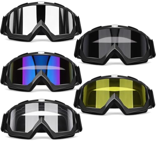 OXG Dirt Bike ATV Motorcycle Goggles, Motorcycle Glasses for Men Motocross Riding Protective Eyewear Ski Goggles