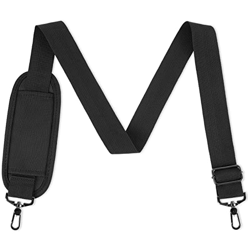 Ytonet Shoulder Strap, 52" Universal Adjustable Padded Laptop Shoulder Strap Replacement Comfortable Belt with Metal Hooks...