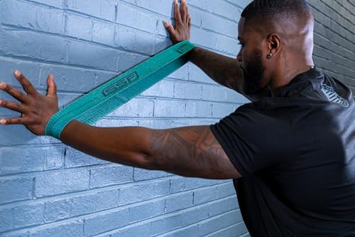 Serious Steel Fitness Fabric Mini Loop Non-Slip Resistance Band Set | Warm-Up, Physical Therapy, Glute Training, Speed and...