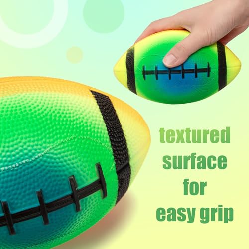 Innotoys Soft Balls for Toddlers Kids 1-3 3-5, Easy to Grip 5" Small Balls 7 Pack, Mini Football Soccer Basketball Playgro...