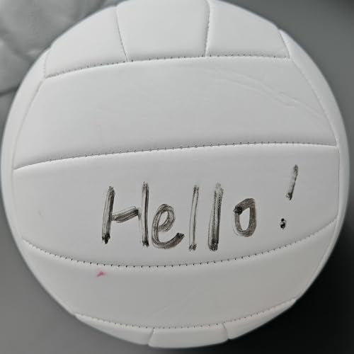 ABAJI Volleyball Official Size Thicker PVC Pure Color with Pump Waterproof Anti-Explosion Design Training Practice Indoor ...