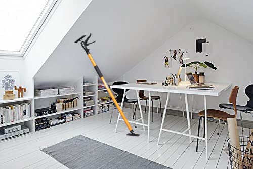 4PK Support Pole, Steel Telescopic Adjustable 3rd Hand Support System, Support Rod, Supports up to 154 lbs Construction Ro...