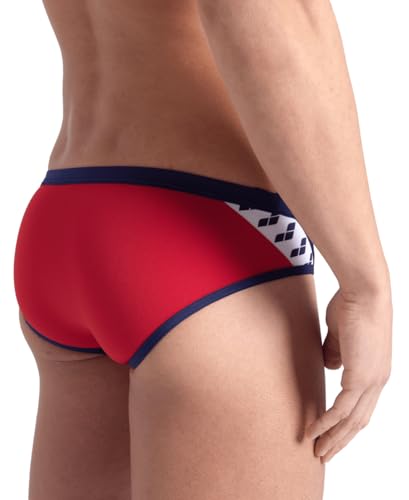 ARENA Men's Icons Solid Swim Briefs Professional Training Swimsuit Sports Trunk