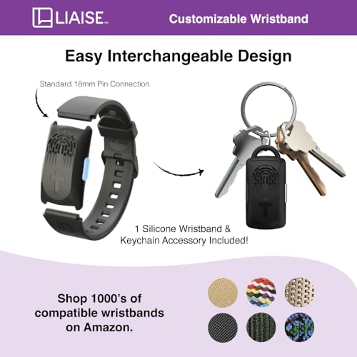 LIAISE Wearable Audio Wrist Band, WWJD Bracelet and Audio Bible, 300+ Verses from NIV, Jesus Bracelet Speaker, Christian W...