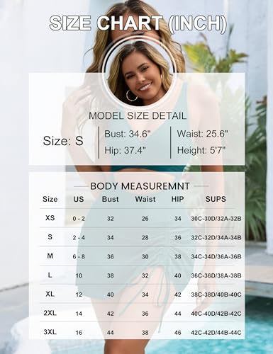 BMJL Womens One Piece Swim Dress Tummy Control Swimsuits Slimming Tie Back Bathing Suits Swimwear 2025