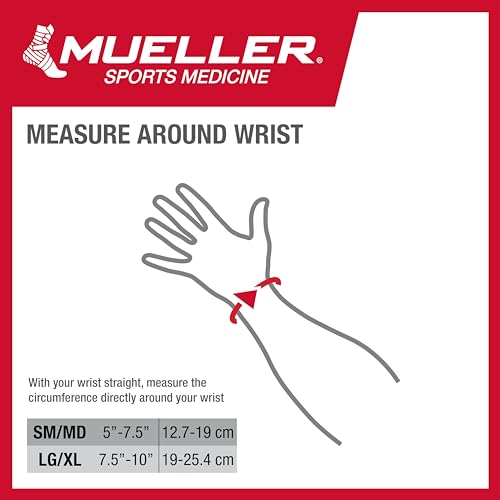 MUELLER Sports Medicine Reversible Wrist Stabilizer with Splint, Wrist Pain Relief Support for Men and Women, Ideal for Ca...