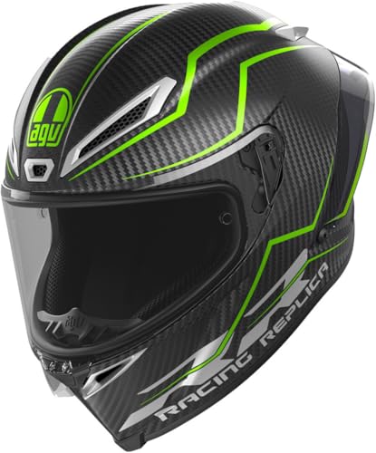AGV Pista GP RR Performante Motorcycle Helmet Carbon/Lime XL