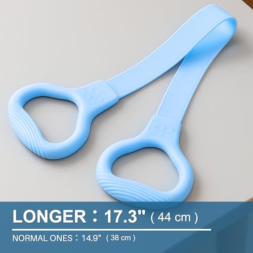 LEZER Figure 8 Resistance Band, Fitness Elastic Rope, Execrise Workout for Arm, Back, Chest and Shoulder, Yoga, Pilates, S...