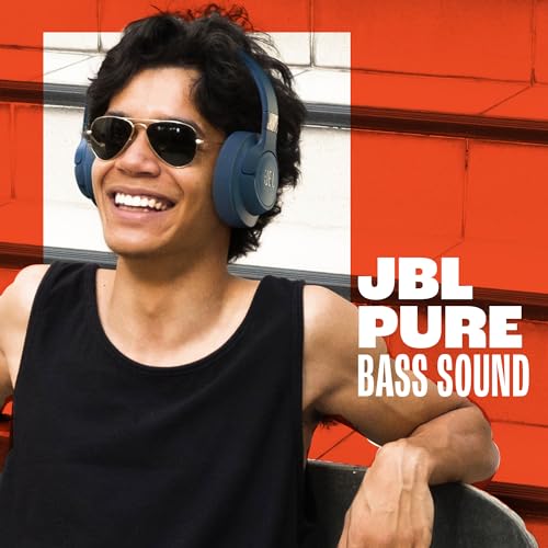 JBL Tune 720BT - Wireless Over-Ear Headphones with JBL Pure Bass Sound, Bluetooth 5.3, Up to 76H Battery Life and Speed Ch...