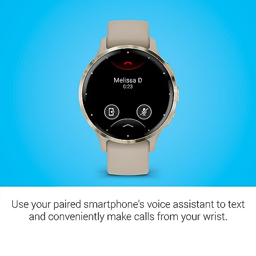Garmin Venu 3S Running GPS Smartwatch with AMOLED Display, Advanced Health, Fitness Features, Up to 14 Day Battery Life wi...