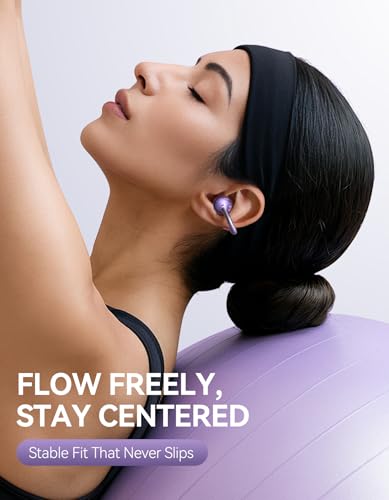 JOYROOM OE3 Clip-On Earbuds, Wireless Open Ear Earbuds Headphones, Auto L-R Recognition, Omni Tap Control, Immersive Soun...