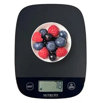 NUTRI FIT Food Scale for Kitchen Scales Digital Weight Grams and Ounces, Baking Scale Accurate for Weight Loss, Cooking, C...