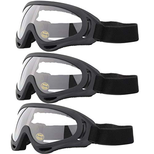 Yidomto Ski Goggles, 3 Pack Snow Goggles for Men, Women, Kids & Youth, UV400 Protection for Skiing & Snowboarding