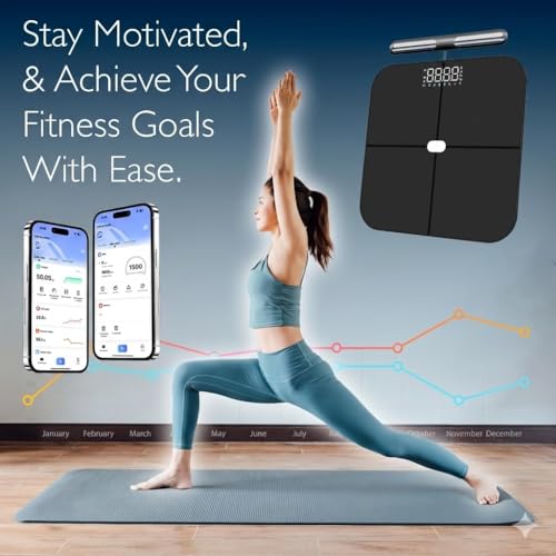 The Body Pod Home Health Body Analyzer w/Free Bluetooth App - 45+ Key Health Metrics - Accurate Personalized Data - Body C...