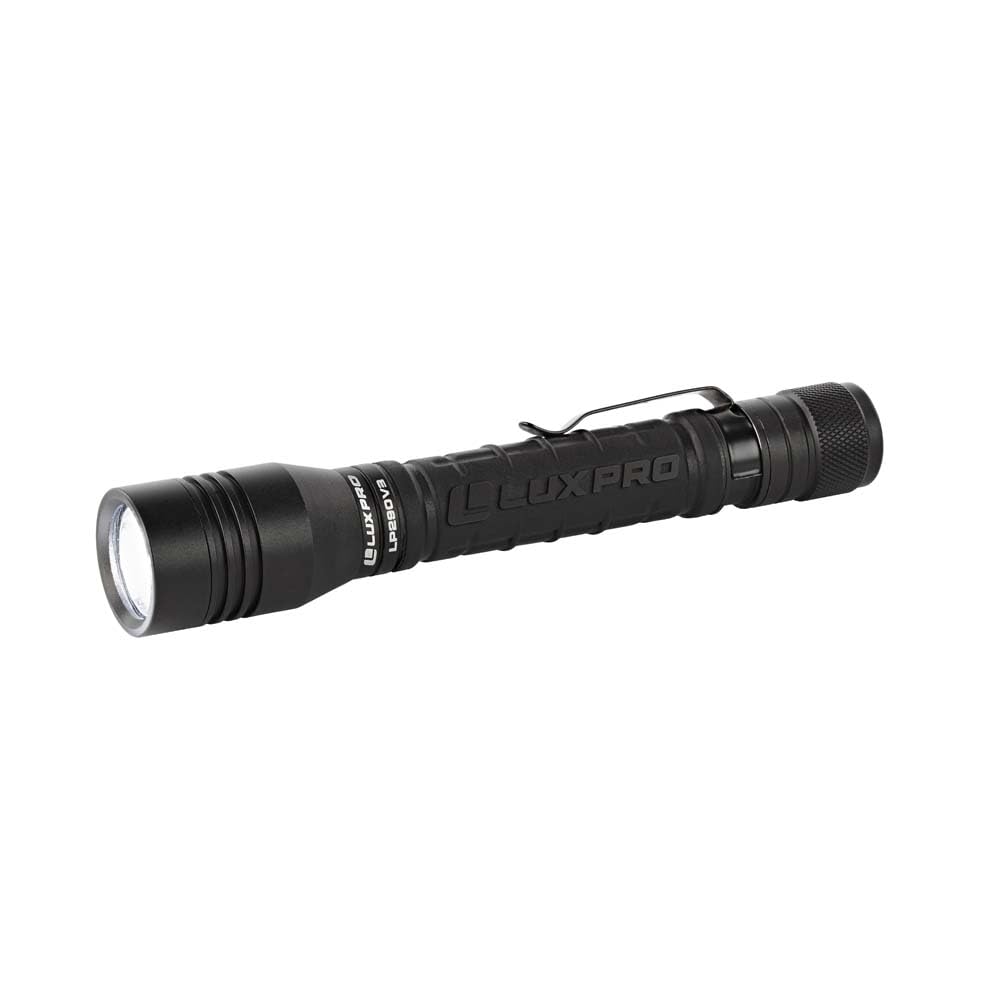 Luxpro Lp290V3 Led Flashlight - Bright 300 Lumens With 3 Light Modes - Aircraft-Grade Aluminum With Ipx4 Waterproof Protection & protected designed Tackgrip - Camping  Outdoor  Home - Batteries Included