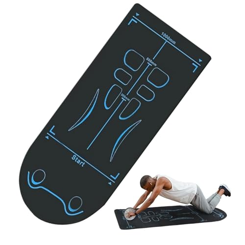 Non-Slip Exercise Mat Exercise Equipment for Ab Roller Mat