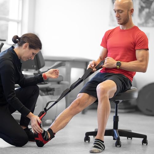 OPTP The Original Stretch-EZ, USA Made Top Choice Plantar Fasciitis Stretcher, Hamstring Stretch Strap and Achilles Tendon...