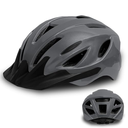 AISSTXERO Bike Helmet for Adults - CPSC Certified Road Cycling Helmet with Adjustable Dial Fit & Removable Visor, Lightwei...