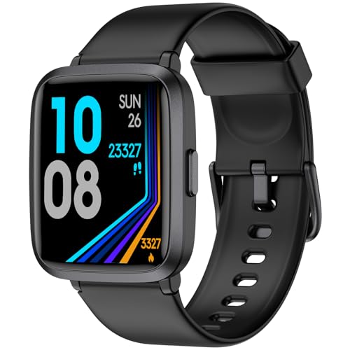 POIUZET Fitness Tracker, Fitness Watch with Blood Oxygen, Heart Rate Monitor, Steps Calories Counter, Sleep Monitor, Pedom...