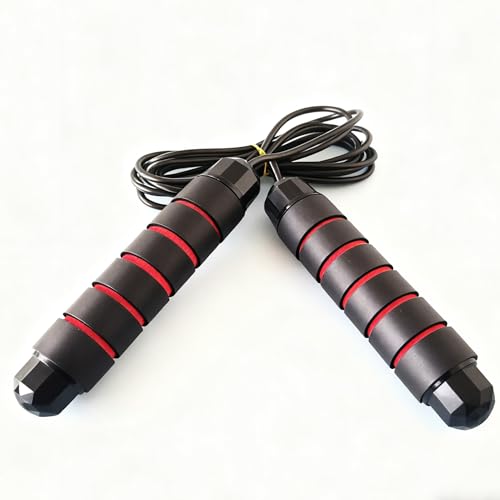 Jump Rope, Adjustable Jump Ropes,Skipping Rope Tangle-Free Rapid Speed with Ball Bearings for Women Men Kids,Exercise & Sl...