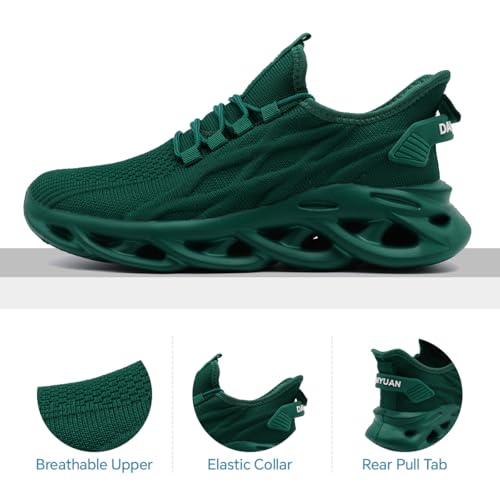 XKOWUO Workout Shoes for Women - Slip-On Tennis & Running Sneakers Lightweight Breathable Non-Slip Gym Training Shoes