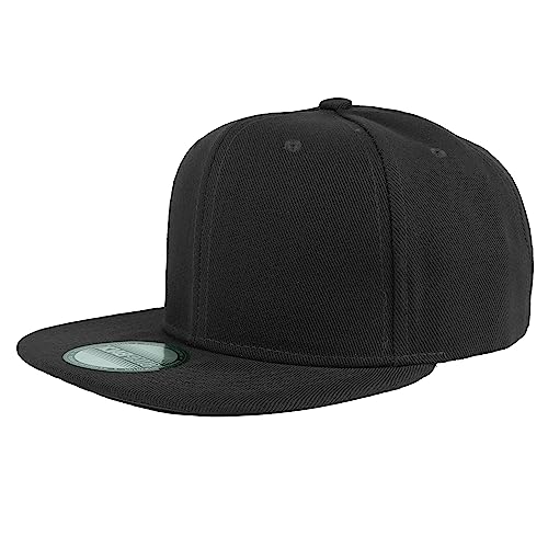 Gelante Plain Blank Flat Brim Adjustable Snapback Baseball Caps Wholesale LOT 12 Pack