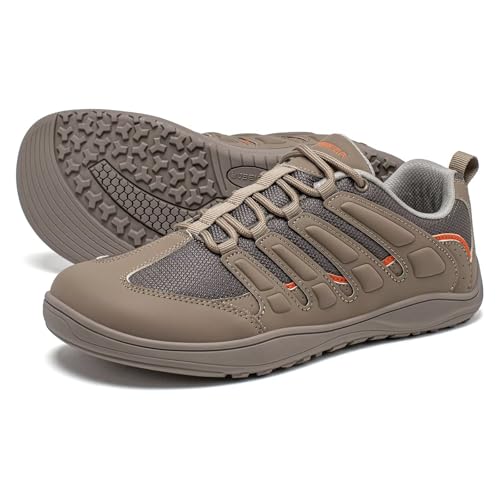 HOBIBEAR Barefoot Shoes Mens | Wide Toe Box | Comfortable Outdoor Minimalist Trail Running Sneaker