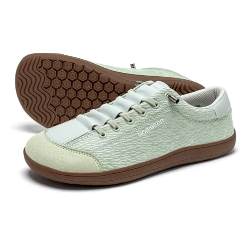 HOBIBEAR Barefoot Shoes Mesh Lightweight Wide Toe Box Zero Drop Slip-on Shoes for Women