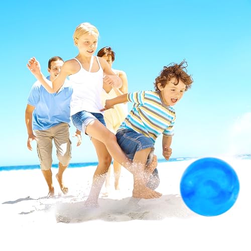 3 otters 6PCS Playground Balls, 8.5 Inche Inflatable Bouncy Balls with Pump, Kickball DodgeBalls, for Kids Indoor Outdoor ...