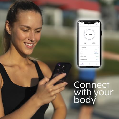 CUBITT Smart Digital Weight Scale, 13 Body Composition Analizer, BMI, Muscle Mass, Body Fat Scale with Smartphone App sync...