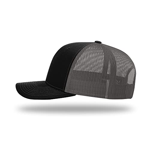 Richardson 112 Classic Six-Panel Adjustable Snapback Trucker Cap | Bulk Packs Available