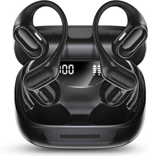 OWMSIC Wireless Earbuds, Sports Bluetooth 5.4 Headphones with ENC Noise Cancelling Mic, 67 Hrs Playtime Ear Buds with LED ...
