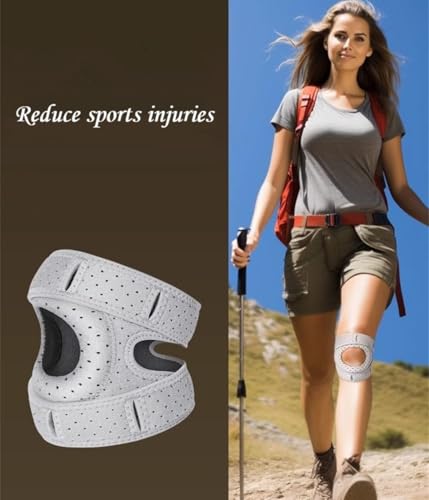 DYUEOK Knee Brace for Women Men Adjustable Knee Support with Side Stabilizers Patella Knee Brace with Patella Gel Pads for...