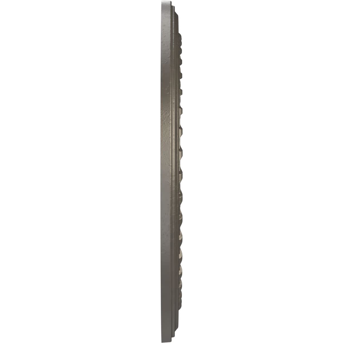 Ekena Millwork Cmp13Codst Cole Thermoformed Pvc Ceiling Medallion (Fits Canopies Up To 4 1/4), 13Od X 3 1/2Id X 3/4P, Universal