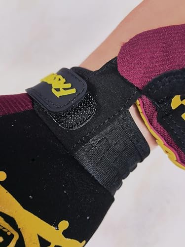 EXCEREY Skull Cycling Gloves Mountain Bike Gloves for Outdoor Sports, Driving, Climbing for Men & Women