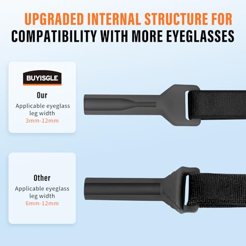 Buyisgle Kids Eye Glasses Strap - No Tail Sunglasses Straps Cords for Boys Toddler and Girls - Eyeglass Holders Around Nec...
