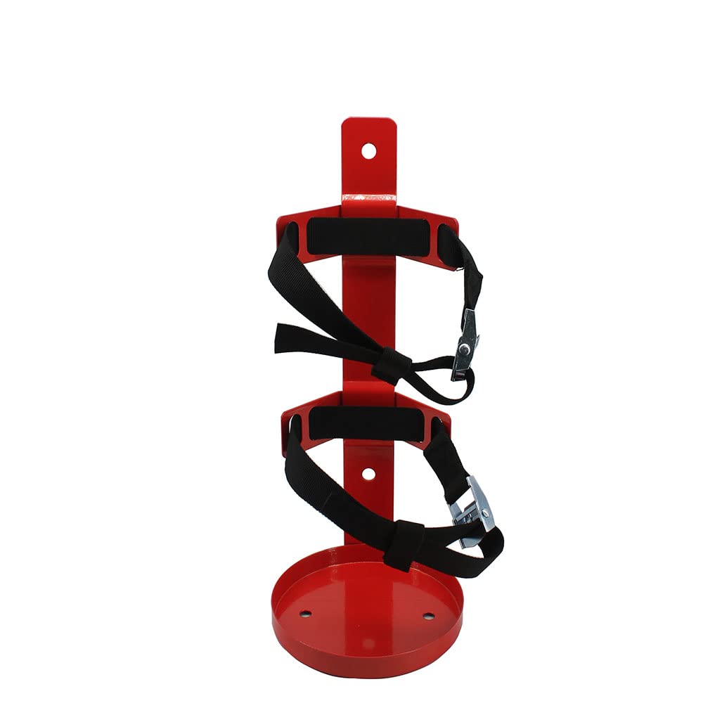 Fire Extinguisher Metal Bracket, Heavy Duty,Compatible with 5-Pound Fire Extinguishers (5LB 1PCS)