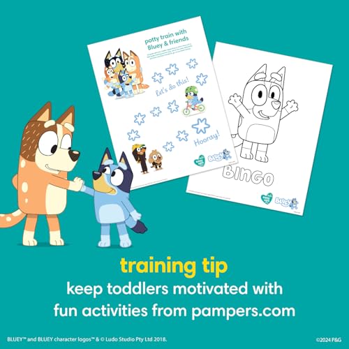 Pampers Easy Ups Pull On Training Underwear Boys, 4T-5T, 2 Month Supply (2 x 104 Count) with Sensitive Water Based Baby Wi...