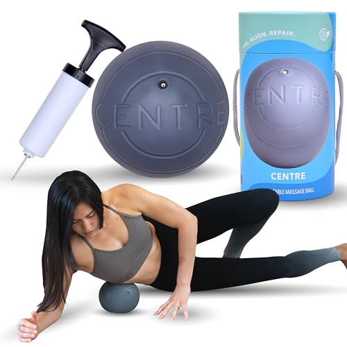RAD Centre – Soft Yoga Deep Tissue Massage Ball – Myofascial Release Ball for Abdominal, Psoas, Neck & Stomach Massage – T...