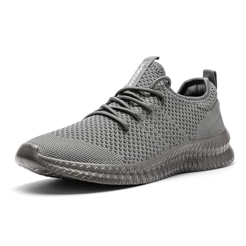 FUJEAK Men Running Shoes Men Casual Breathable Walking Shoes Sport Athletic Sneakers Gym Tennis Slip On Comfortable Lightw...