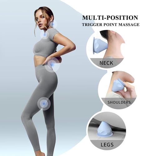PROIRON Mountable Massage Ball with Suction Cup Pinpoint Deep Tissue Muscle Knot & Sore Relief, Vibration & Heating Trigge...