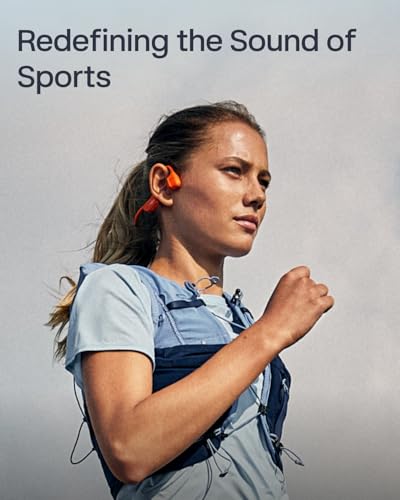 SHOKZ New OpenRun Pro 2- Bone Conduction Headphones, Open-Ear Bluetooth Wireless Sport Earphones for Running, Workouts - S...
