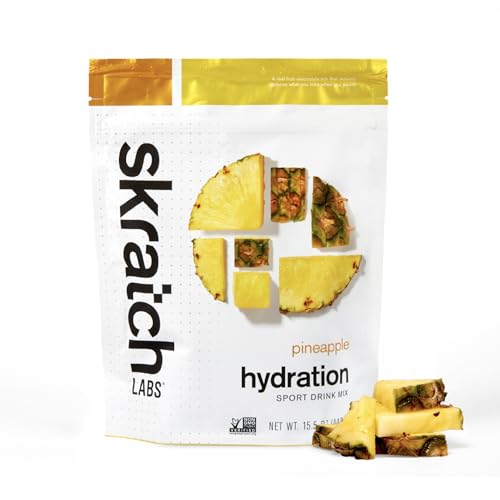 Skratch Labs Hydration Powder | Sport Drink Mix | Electrolytes Powder for Exercise, Endurance, and Performance | Pineapple...