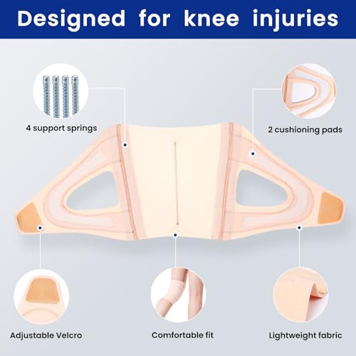 Galvaran Knee Brace for Women & Men, Relief Recovery Meniscus Tear, Arthritis Pain, ACL & MCL, Knee with Side Stabilizers，...