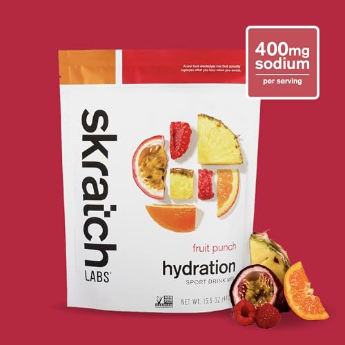 Skratch Labs Hydration Powder | Sport Drink Mix | Electrolytes Powder for Exercise, Endurance, and Performance | Fruit Pun...