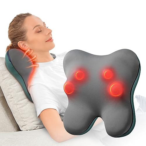 BOB AND BRAD Back Massager with Heat FSA Eligible/HSA Eligible, EZBack Corded Back Massager for Pain Relief Deep Tissue, S...