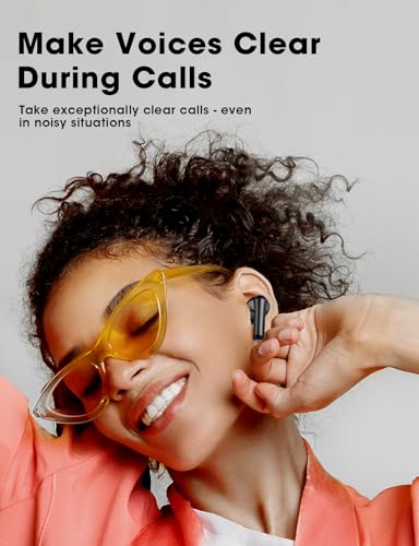 wyness Wireless Earbuds Bluetooth 5.3 Ear Buds, Hi-Fi Stereo Bass Ear Buds with 48H Playtime & LED Display, Lightweight i...