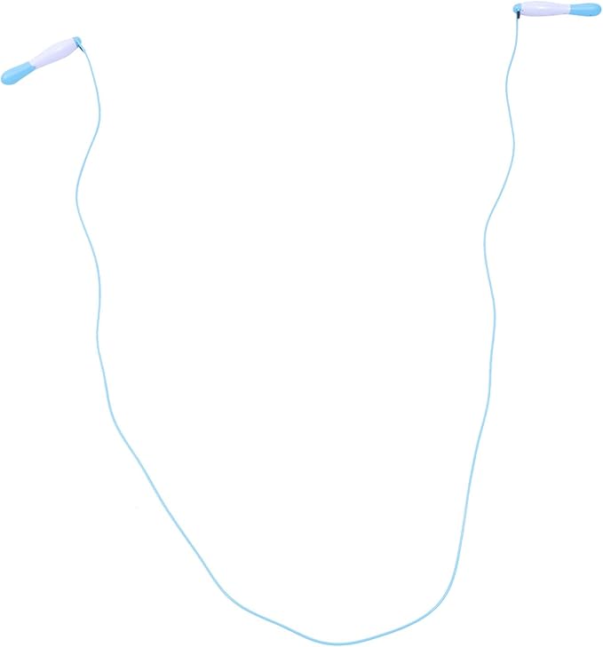 Luxshiny Smart Counting Jump Rope for Adults Steel Wire Skipping Rope with Digital Counter Blue Long Length for Home and O...